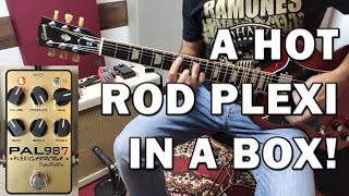 Video thumbnail for PAL987 PLEXI CARRERA, a Hot Rod Plexi in a Box. by PAL Effects (PedalPalFx)