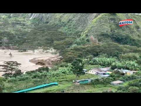 🔴Imágenes impactantes del preciso momento en el que ocurrió el aluvión