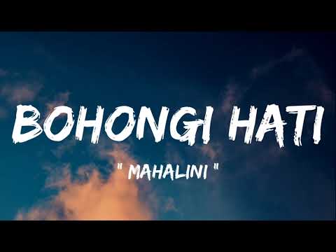 Mahalini - Bohongi Hati ( lirik lagu )