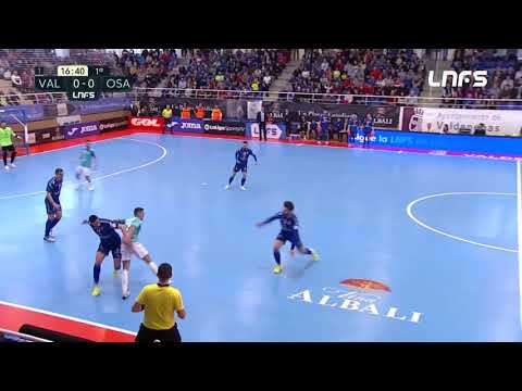 Gol Rafa Usin (0-1) Viña Albali Valdepeñas - Osasuna Magna. J22, 1Div. LNFS