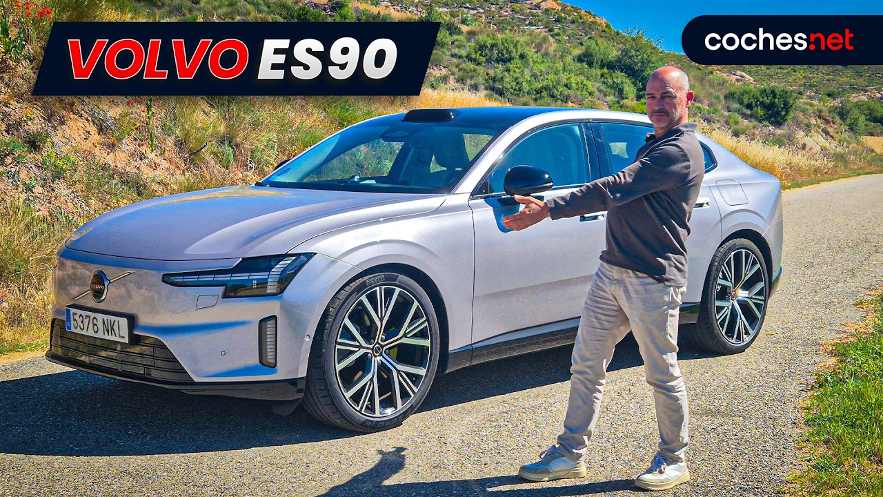 Volvo ES90: ¿Berlina o crossover? | Prueba / Test / Review en español | coches.net