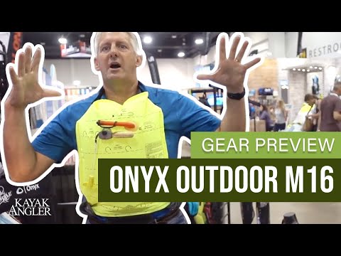 Onyx Outdoor M16 | Inflatable PFD | Fishing PFD | Gear Preview