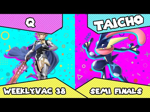 WeeklyVac 38 - SSBU - Q (Corrin) vs Taicho (Greninja)