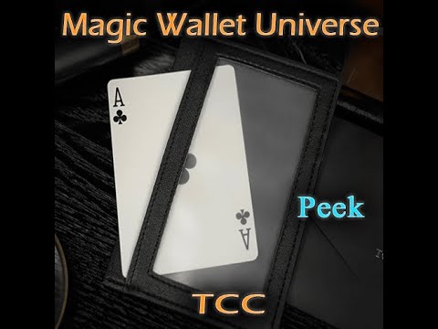 Voir la vidéo Magic Wallet Universe Peek - Tcc