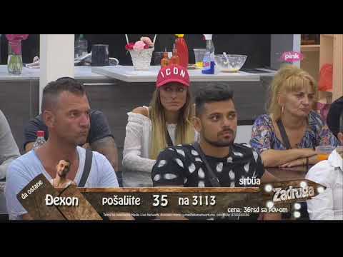 Zadruga - Sloba o svom ponašanju na Kristininoj rođendanskoj žurki - 03.06.2018.