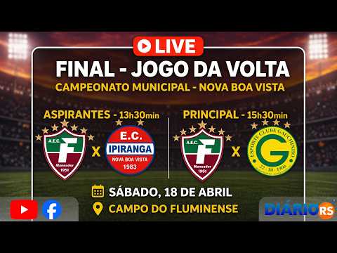 AO VIVO | GRANDE FINAL | Municipal de Futebol de Campo de Nova Boa Vista