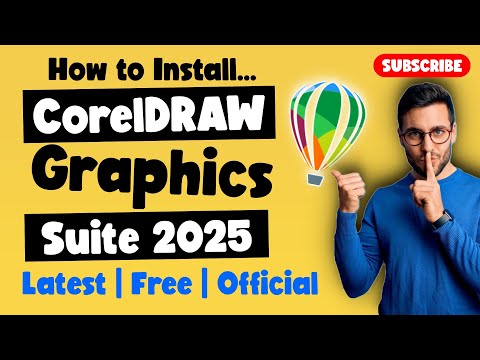 How to Install CorelDRAW Graphics Suite 2025 TRIAL Without Credit Card for Free | Latest & Official