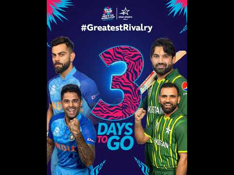 ICC Men's T20 World Cup 2022: 3 Days To Go For The Greatest Rivalry!