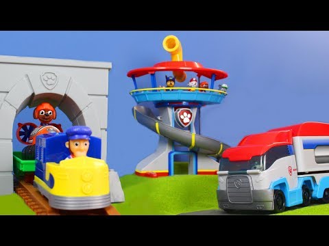 Feuerwehrmann Marshall, Chase & Ryder best of der neuen Folgen mit Play Doh und Zug