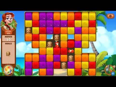 Lost Island Blast Adventure level 121