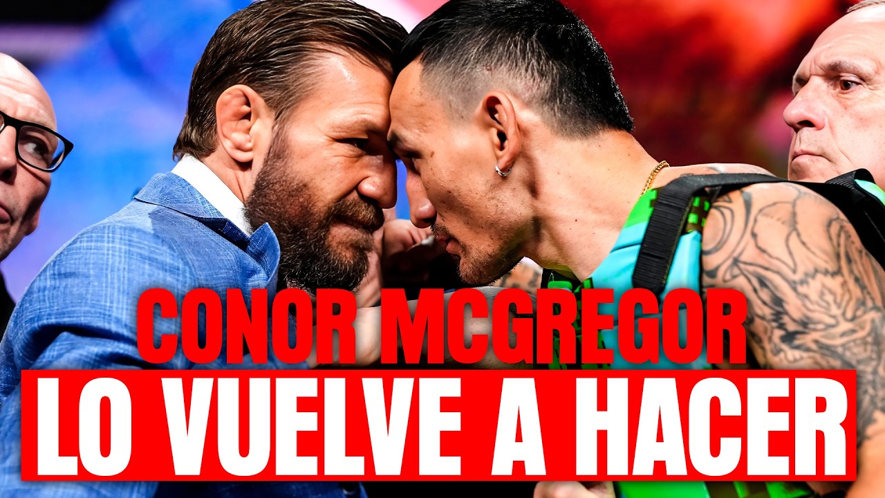 ¡LOCURA! ¡Conor McGregor!