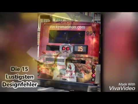 Die 15 lustigsten Designfehler😅