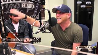 Cole Swindell performs &#39;Brought To You By Beer&#39; Live at Thunder 106