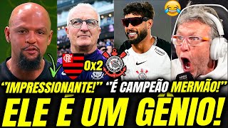 🚨 ''É CAMPEÃO!'' OLHA A REAÇÃO DO NETO e FELIPE MELO APÓS CORINTHIANS 2X0 FLAMENGO NA SUPERCOPA REI!