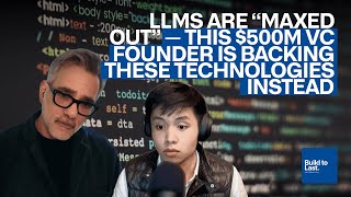 $500M AI Investor Says Large-Language Models Have Peaked. Here’s What He Invests in Instead.