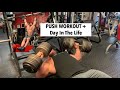 UPGRADE Ep 5: Day in the life + Full Push Workout