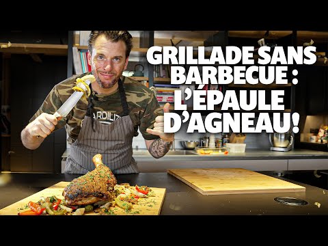 Roasted Lamb Shoulder with Harissa, Fennel and Dates