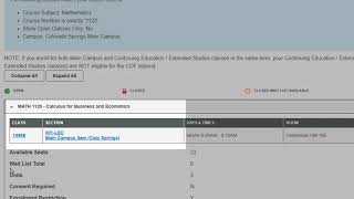 Welcome to Orientation: Searching and Selecting Classes