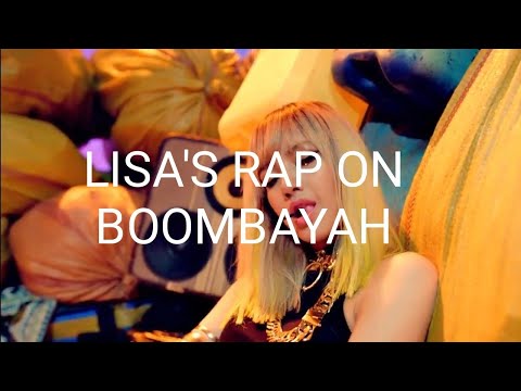 Part4 Compilation reactions to Lisa's rap on BOOMBAYAH MV #blackpink #lisa