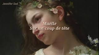 Maëlle - Sur un coup de tête「Sub. Español (Lyrics)」