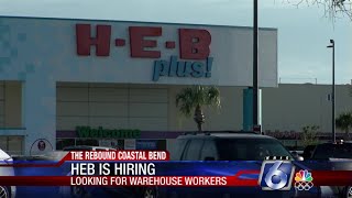 HEB hiring warehouse workers starting at $17.50