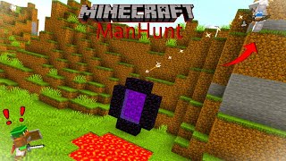 Minecraft manhunt. 4 lives