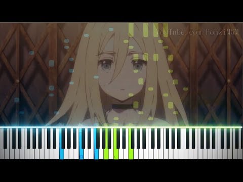 [Satsuriku no Tenshi ED] "Pray" -  Haruka Chisuga (Synthesia Piano Tutorial)