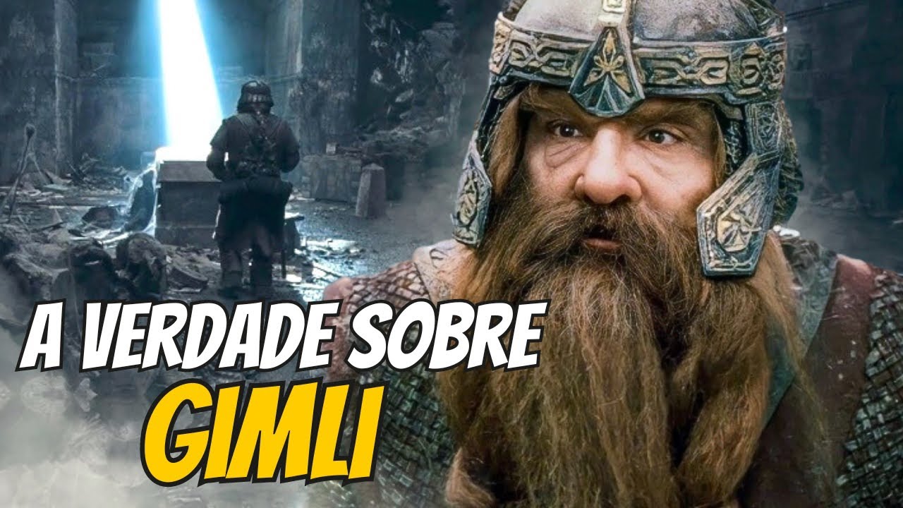 A VERDADEIRA história de GIMLI - O Senhor dos Anéis #lotr