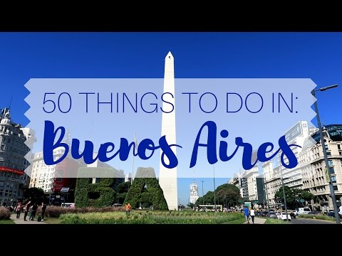 , title : 'BUENOS AIRES TRAVEL GUIDE: Top 50 Things to do in Buenos Aires, Argentina'