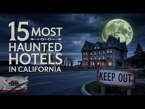 15 MOST HAUNTED HOTELS IN CALIFORNIA | Terrifying Encounters, Dark Legends & Ghost Hauntings
