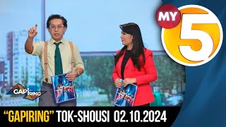 "Gapiring" tok-shousi // Endi tashqi reklamalarni noto’g’ri yozganlar jazolanadi.