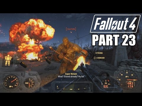 Fallout 4 - Me & Strong Against The World - Gameplay Walkthrough Part 23 - PC 1080P 60fps