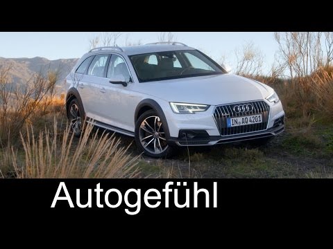 New Audi A4 allroad quattro Exterior/Interior preview neu - Autogefühl