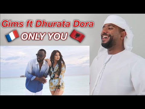 ARAB REACTION TO FRANCE / ALBANIAN MUSIC BY GIMS - ONLY YOU feat. Dhurata Dora **FFIIRREE**