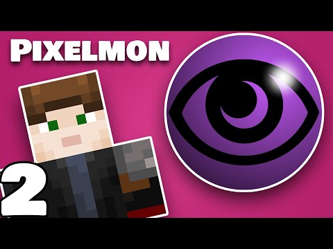 The psychic Gym in Pixelmon