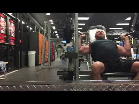 Hammer Strength Behind the Neck Press   Unilateral