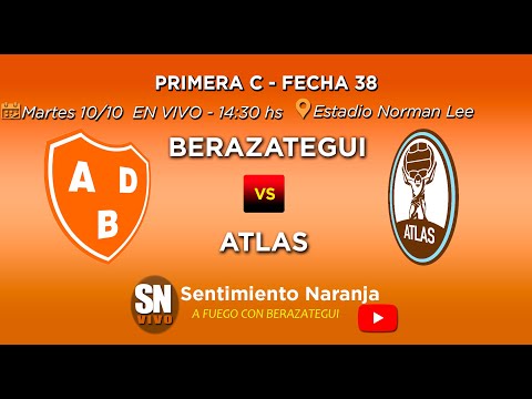 Berazategui vs. Atlas en VIVO - Primera C | Fecha 38