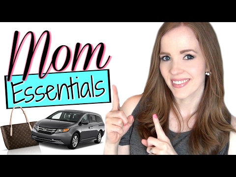 MOM ON-THE-GO ESSENTIALS! | WHAT EVERY MOM NEEDS TO HAVE WITH HER! | In Partnership with Kleenex Video