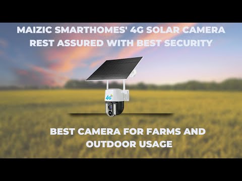 Solar 4G Ptz Camera
