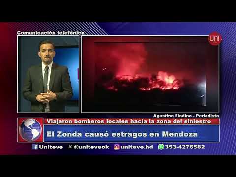 Graves incendios en Mendoza