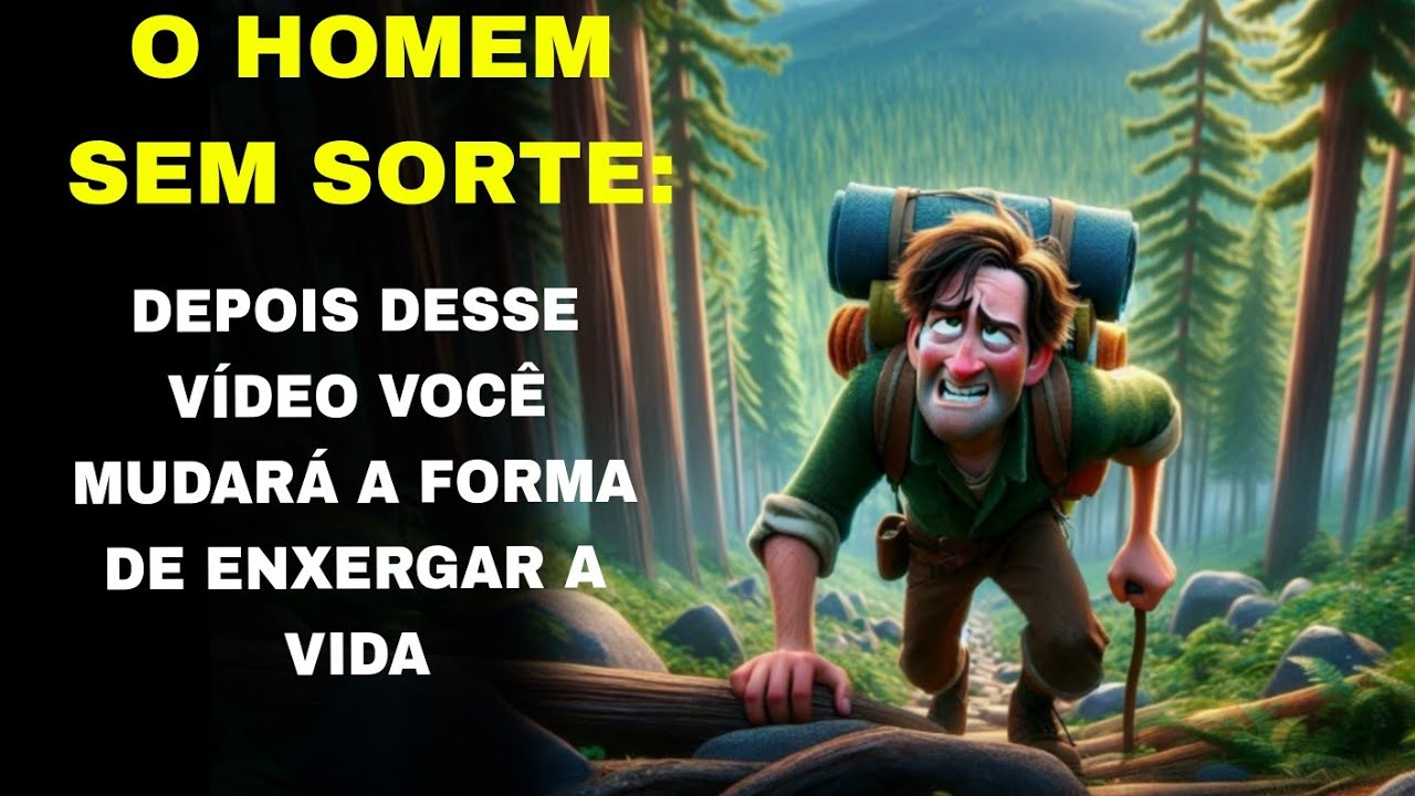 O homem sem sorte: Esse vídeo vai te ajudar a refletir sobre o valor da vida.