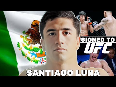 Santiago Luna MMA Highlights- Mexican Bantamweight Prospect Signed to the UFC.