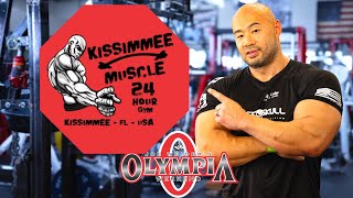 KISSIMMEE MUSCLES GYM FLORIDA | OLYMPIA WEEK 2023 | BEST GYM SERIES | BEST GYM TOUR