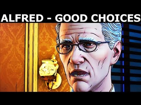Alfred Pennyworth - Good Choices & Best Outcome - BATMAN Telltale Season 2 The Enemy Within