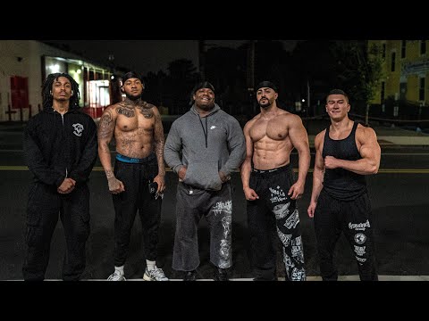 TRAINING ARMS @ THE MOST DANGEROUS GYM IN AMERICA ft. Luke Elsman