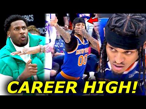 Bagong CAREER HIGH ni Jordan Clarkson sa Knicks, ginalit ng utah si kabayan! | 18-POINT Comeback!