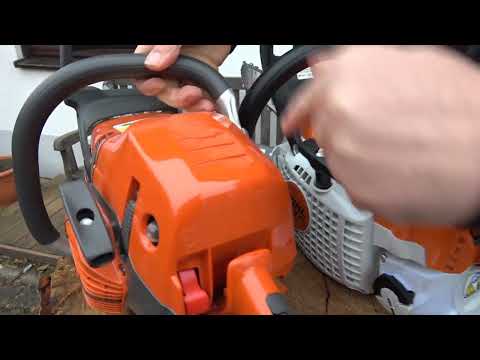 Vergleich zwischen der Stihl Benzin-Motorsäge MS 271 und der Husqvarna Benzin-Motorsäge 545 Mark II