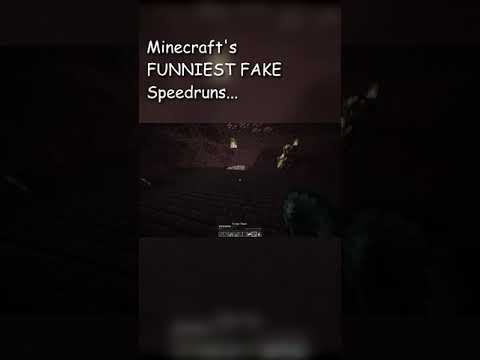 MINECRAFT FAKE SPEEDRUN FAIL!!!