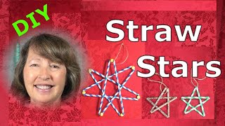 DIY Paper Straw Stars (in 3 minutes)