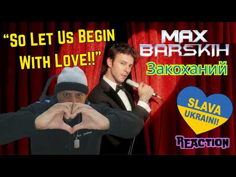 Max Barskih - Закоханий MUSIC REACTION